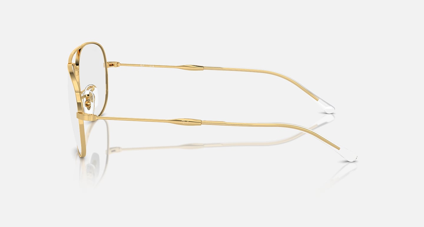 Ray-Ban Sunglasses Unisex Bain Bridge Transitions - Arista Gold Frame Grey Lenses 60-17