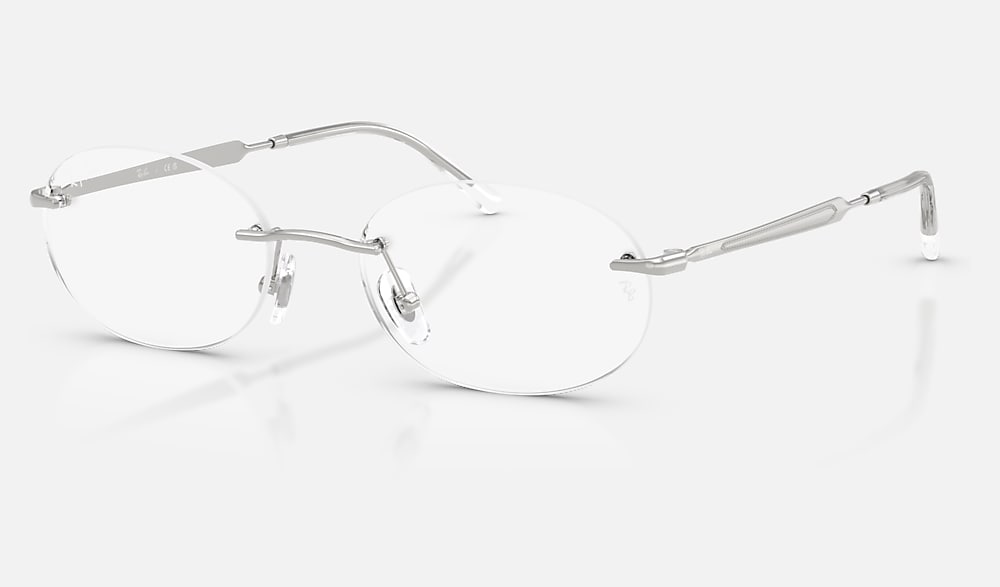 Ray-Ban シルバーフレーム　サングラス レイバン公式ストア】 Ray-Ban® RB3767V OPTICS メガネ | シルバー