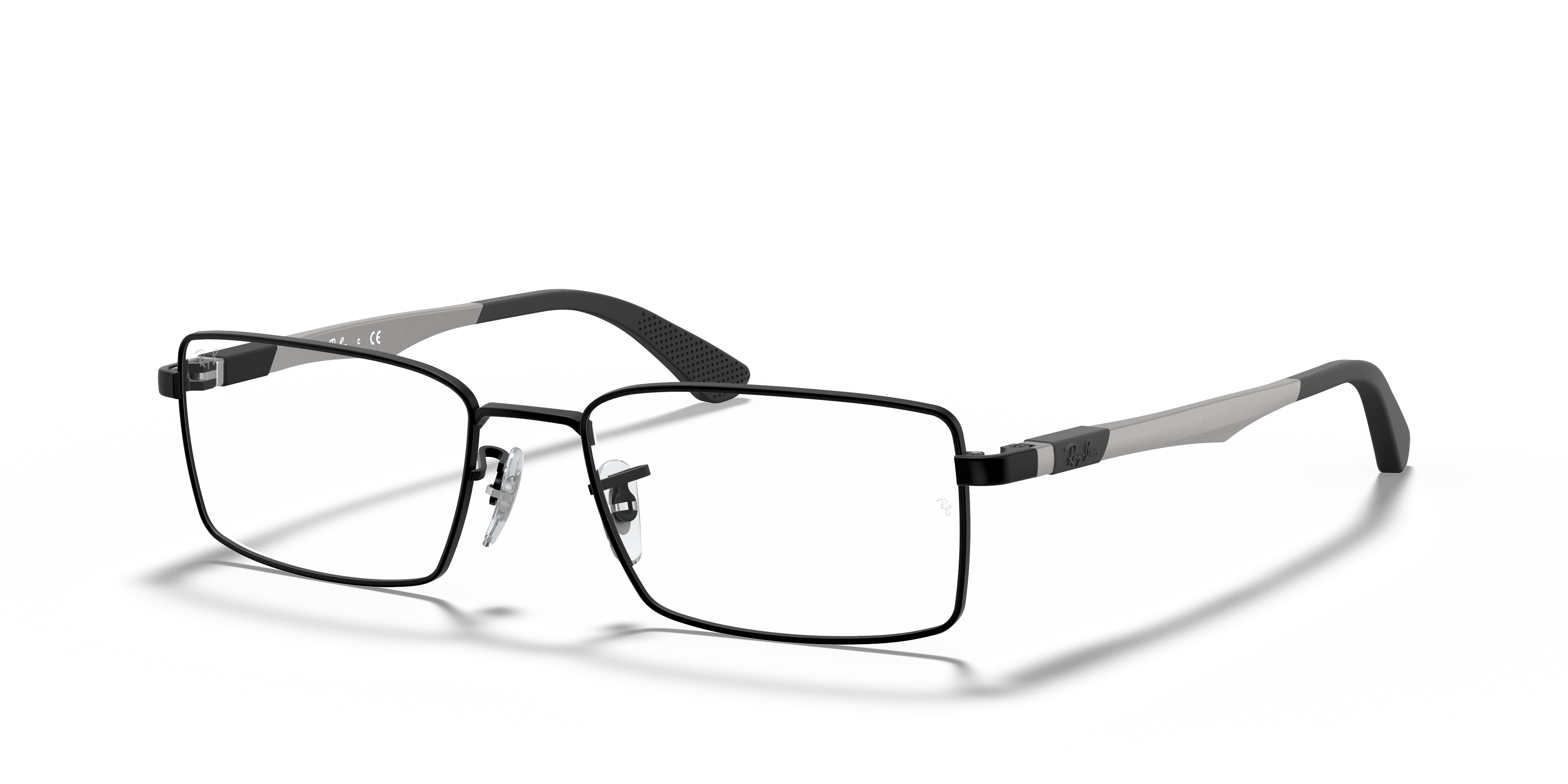 RB6275 OPTICS Matte Black Frame Clear Lenses 54-17