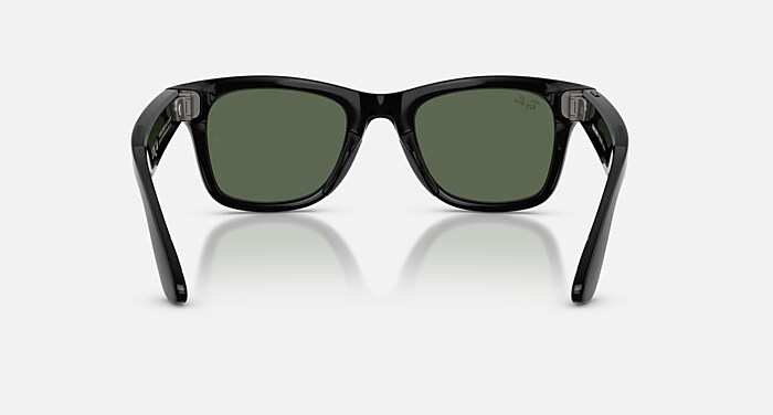 Ray-Ban Meta AI Glasses Black Frame Green Lenses
