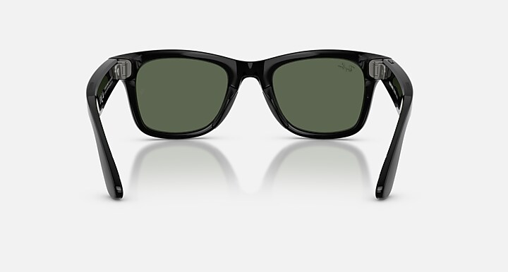 Ray-Ban Meta AI Glasses Black Frame Green Lenses