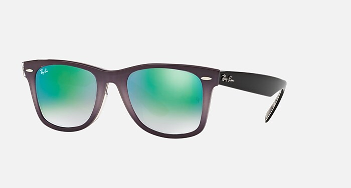 ORIGINAL WAYFARER FLORAL Sunglasses in Green and Green Gradient