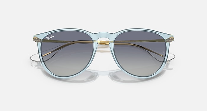 Ray-Ban Sunglasses Erika Classic Gold Frame Grey Lenses