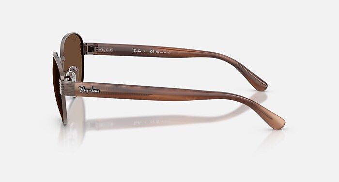 RB3766 POLARIZED+ LENSES Sunglasses in Copper and Polarized+  display picture 3