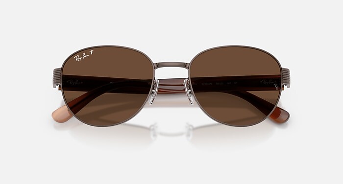 RB3766 POLARIZED+ LENSES Sunglasses in Copper and Polarized+ 