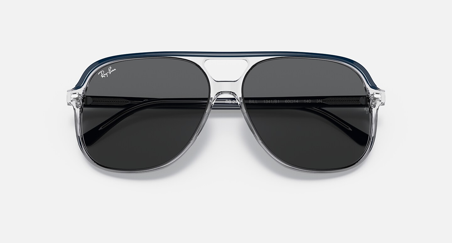 Ray-Ban Sunglasses Unisex Bill - Blue Frame Grey Lenses 60-14