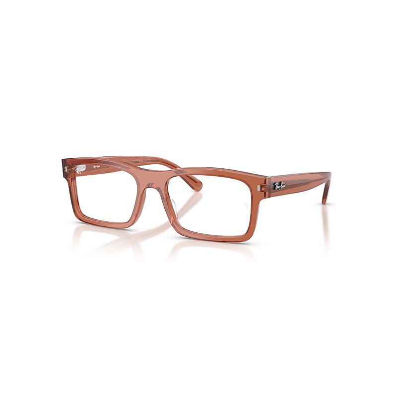 Ray-Ban Eyeglasses   Optics - Transparent Brown Frame Clear Lenses Polarized 54-19, RB5435
