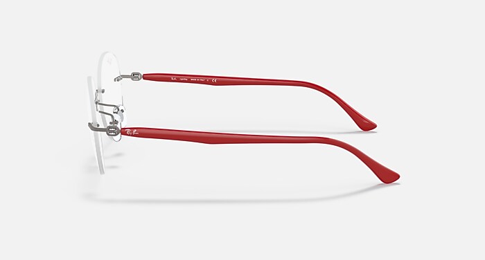 未使用 正規品 Ray Ban レイバン ウェリントン レッド メガネ H895 レイバン公式ストア】 Ray-Ban® RB8768 OPTICS メガネ | レッド