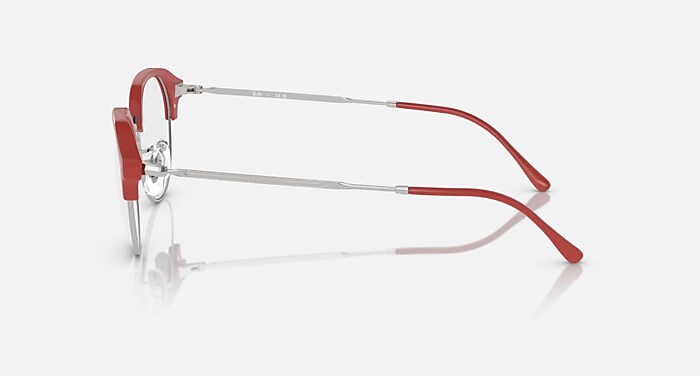∵Rey∵ RB7229 OPTICS Eyeglasses with Black On Silver Frame - RB7229