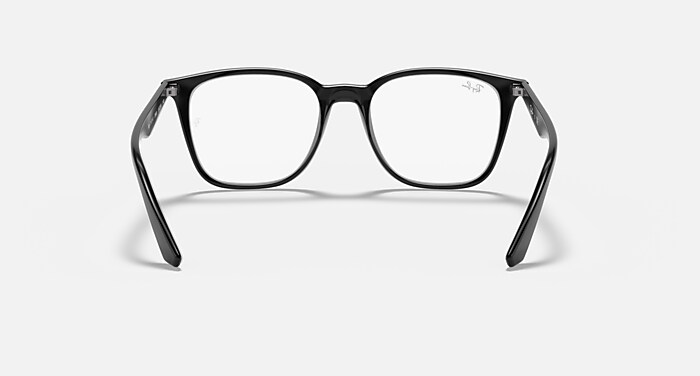 【即納】 with Eyeglasses RB7177 Black Ray-Ban® | RB7177F - Frame ぬいぐるみ