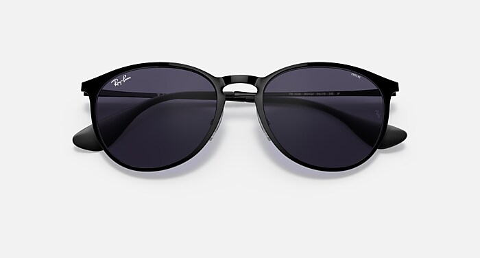 ERIKA METAL EVOLVE Sunglasses in Black and Evolve Photo Blue To 