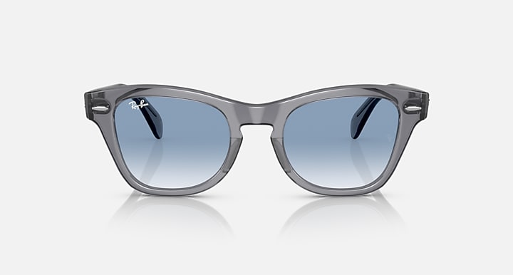 Ray-Ban 0RB0707S RB0707S Pulido Gris Traslúcido SUN_Front