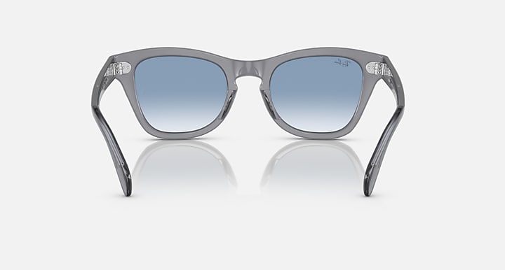 Ray-Ban 0RB0707S RB0707S Pulido Gris Traslúcido SUN_Back