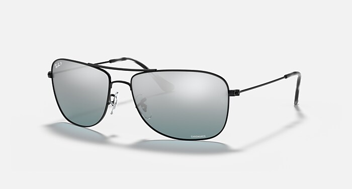 RB3543 CHROMANCE Sunglasses in Black and Grey RB3543 Ray-Ban® US