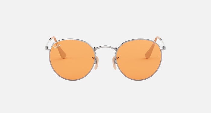 Gold Ban Rb3447 Round Ray Ban Modelo Round RayBan Flash Round