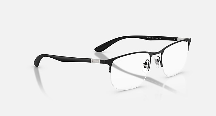RB6513 OPTICS Eyeglasses with Matte Black On Black Frame - RB6513