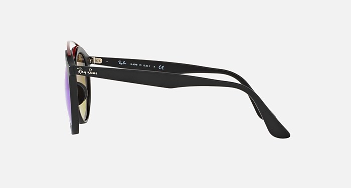 RB4256 GATSBY I Sunglasses in Black and Blue Gradient Flash  display picture 3