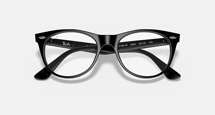 WAYFARER II OPTICS Eyeglasses with Black Frame - RB2185VF