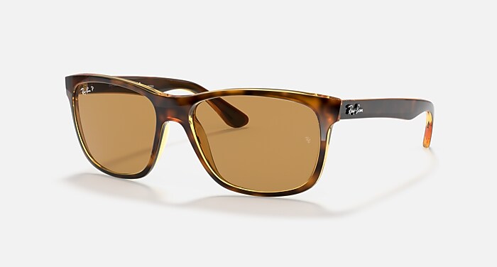 RB4181 Sunglasses in Light Havana and B-15 Brown - RB4181 | Ray 