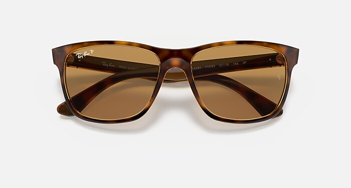 Ray-Ban Sunglasses Man Rb4181 - Black Frame Grey Lenses 57-16
