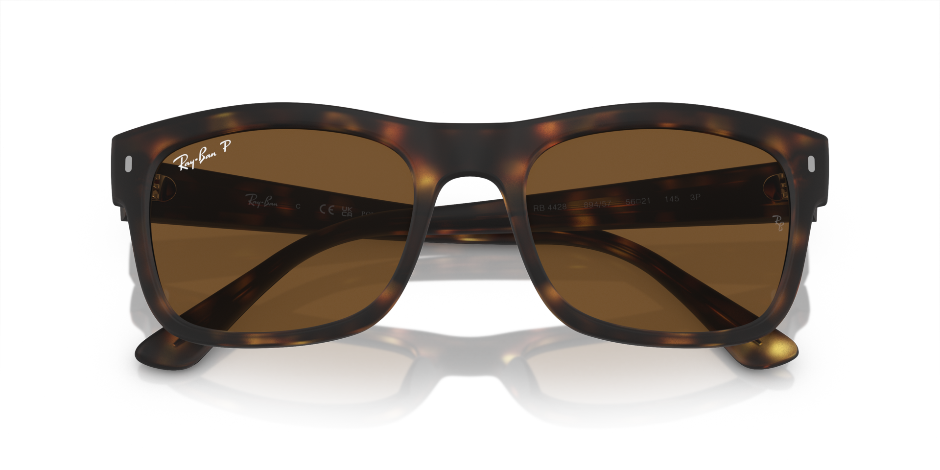 Ray-Ban Fashion Sunglasses RB4428 56mm Transparent Brown w/ Gradient Brown Lens Ray-Ban Sunglasses RB4428 710/R5 main image 3