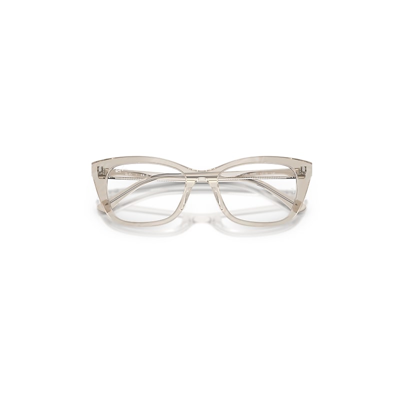 Ray Ban Rb5433 Optics Change Eyeglasses Photo Waves Grey Frame Clear Lenses Polarized 50-19