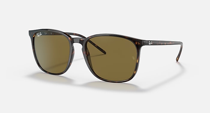 ERIKA CLASSIC Sunglasses in Light Havana and G-15 Green - RB4171 