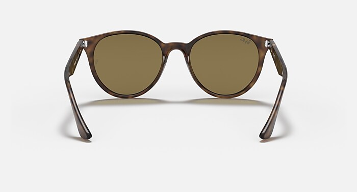 Ray-Ban Sunglasses Unisex Rb4305 - Tortoise Frame Brown Lenses 53-19