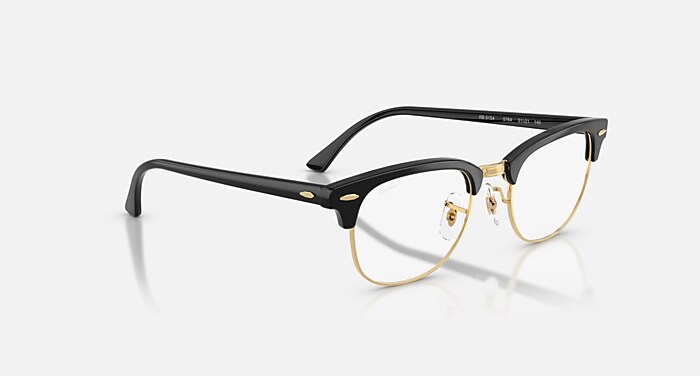 レイバン公式ストア】 Ray-Ban® CLUBMASTER OPTICS メガネ | ブラック