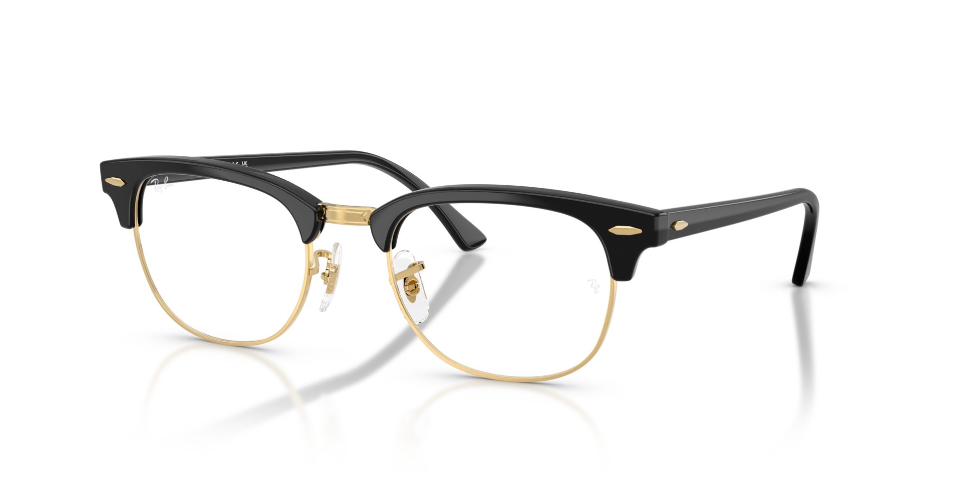 CLUBMASTER OPTICS Eyeglasses with Black & Gold Frame - RB5154