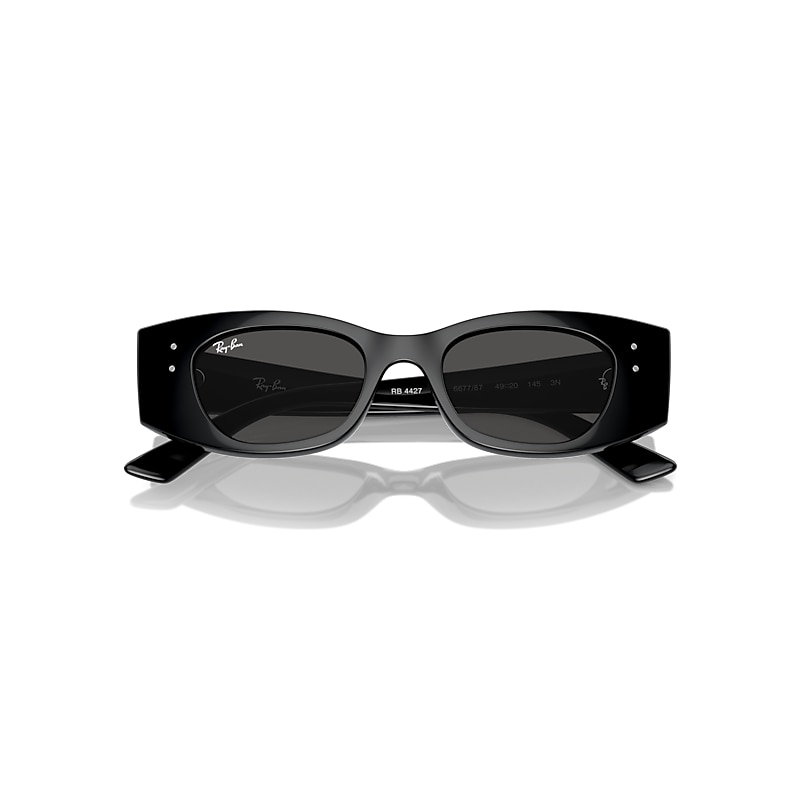 KAT BIO-BASED Sunglasses in Black and Dark Grey - RB4427