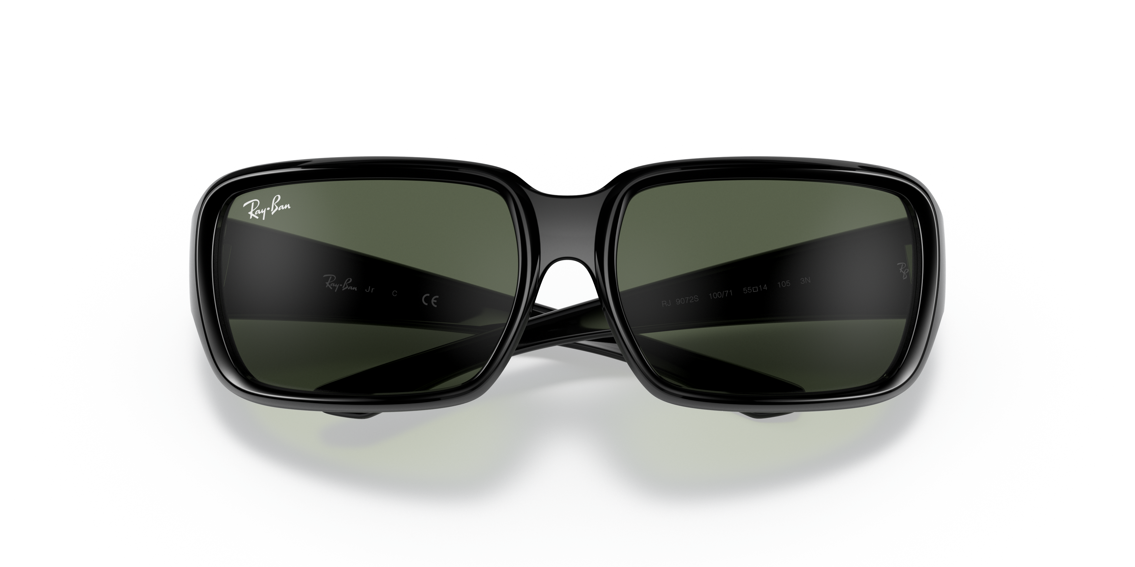 RB9072S KIDS Sunglasses in Black and Dark Green - RB9072S | Ray