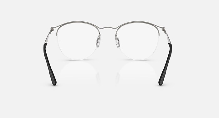 Ray-Ban Eyeglasses Unisex Rb7553 Optics Prescription - Rose Gold Frame Clear Lenses 50-20 Polarized