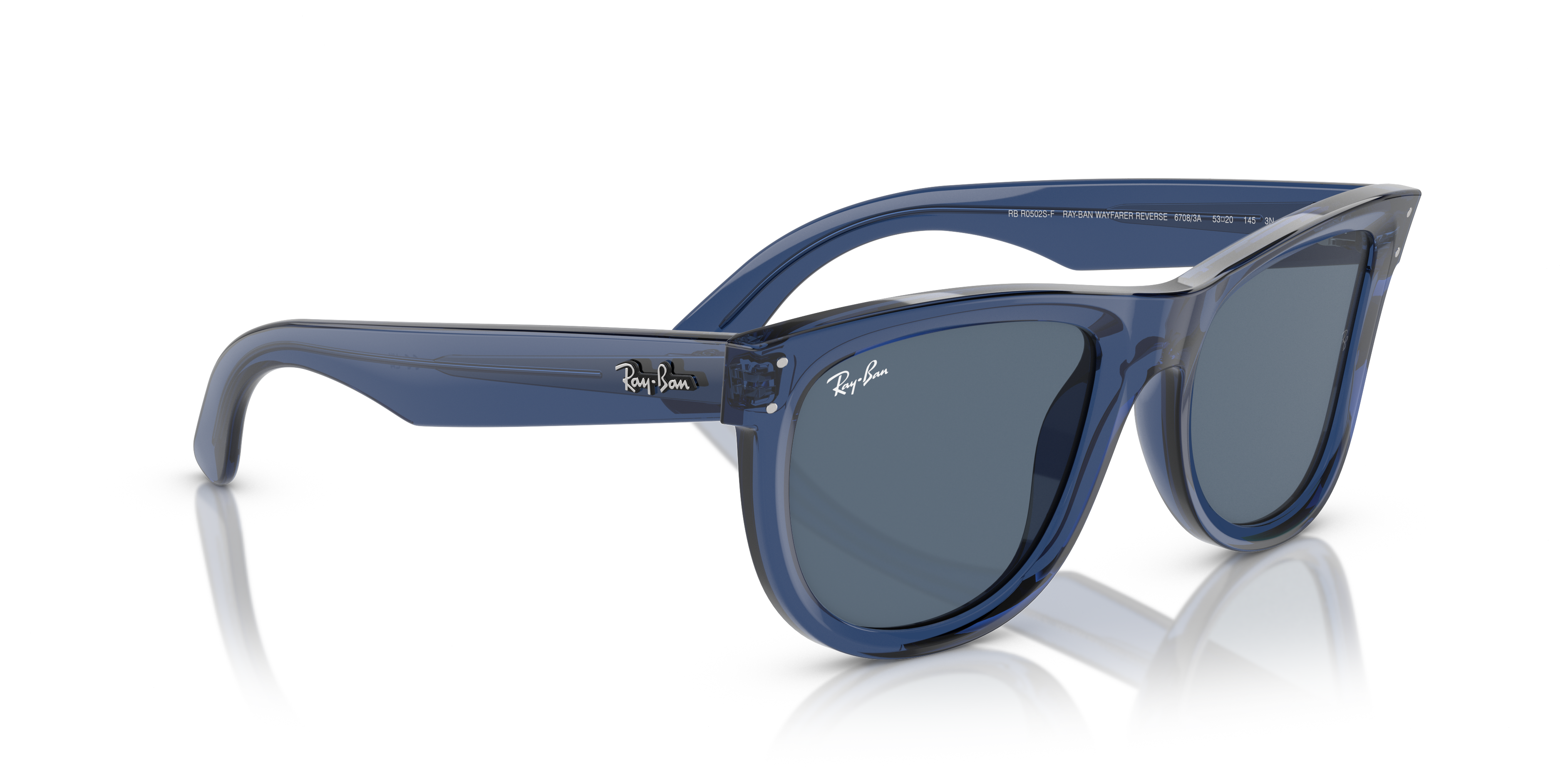 Ray-Ban サングラス ブラック/ネイビー レイバン公式ストア】 Ray-Ban® WAYFARER REVERSE サングラス