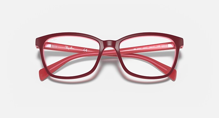 Purple(172/62) 　Ray-Ban ORB3612D RB5362 OPTICS Eyeglasses with Purple-Reddish Frame - RB5362