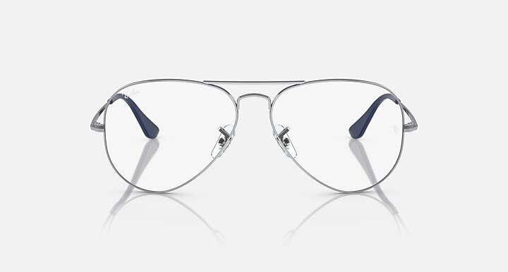 Ray-Ban 0RX6489 AVIATOR OPTICS - XIN X RAY-BAN CAPSULE COLLECTION 抛光 银色 OPTICAL_Front