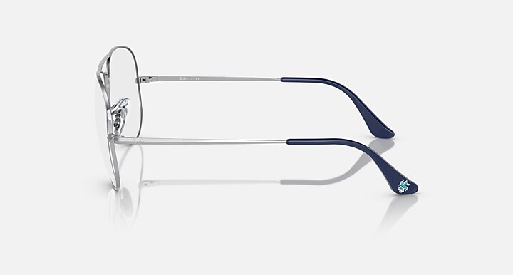 Ray-Ban 0RX6489 AVIATOR OPTICS - XIN X RAY-BAN CAPSULE COLLECTION 抛光 银色 OPTICAL_Lateral