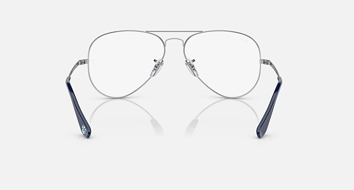 Ray-Ban 0RX6489 AVIATOR OPTICS - XIN X RAY-BAN CAPSULE COLLECTION 抛光 银色 OPTICAL_Back