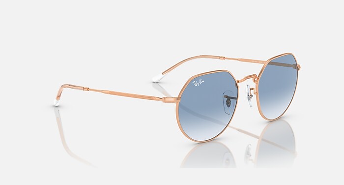 レイバン公式ストア】 Ray-Ban® JACK サングラス | ローズゴールド X  