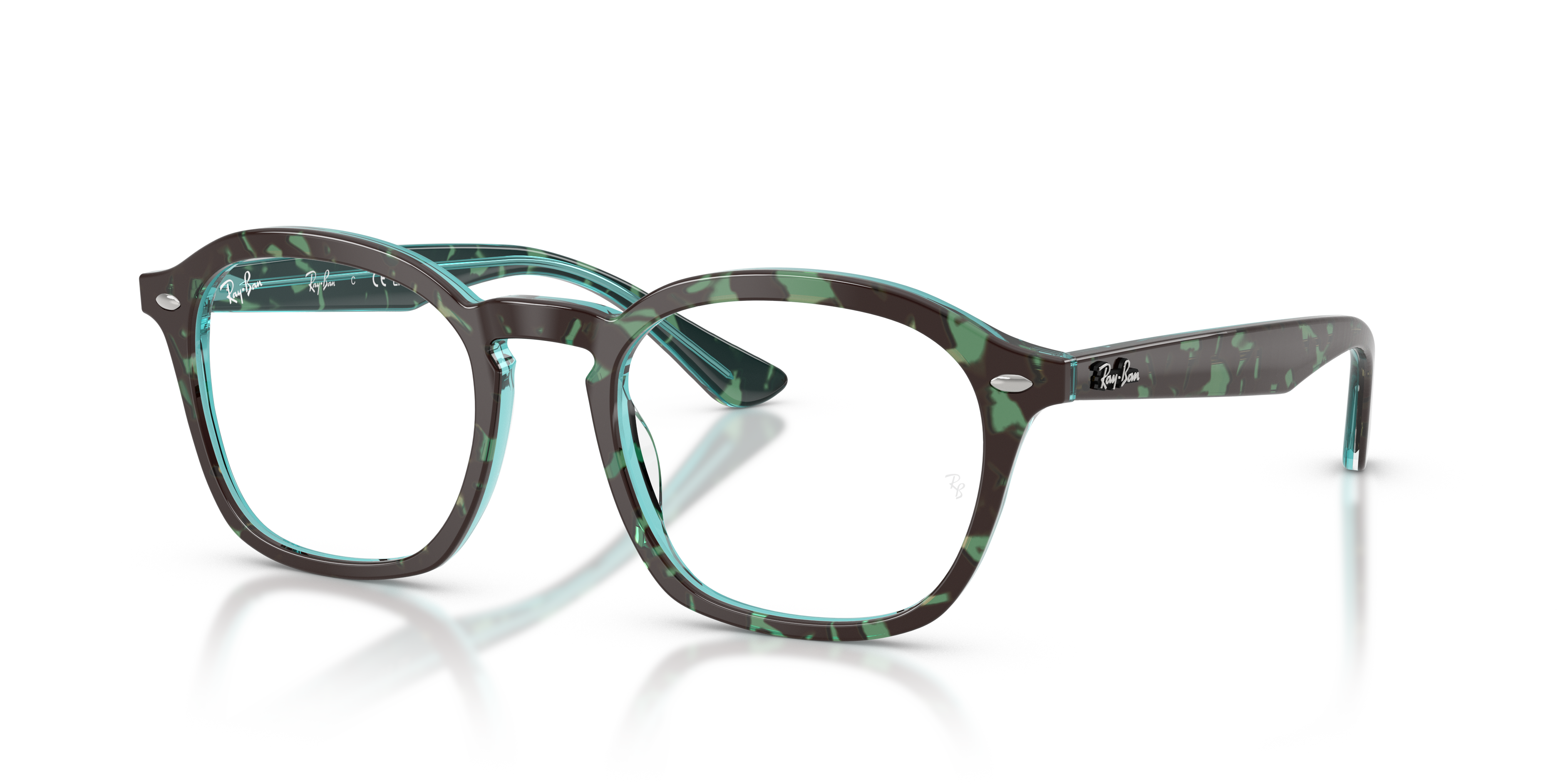 RB5451 OPTICS Eyeglasses with Havana & Blue Frame - RB5451 | Ray