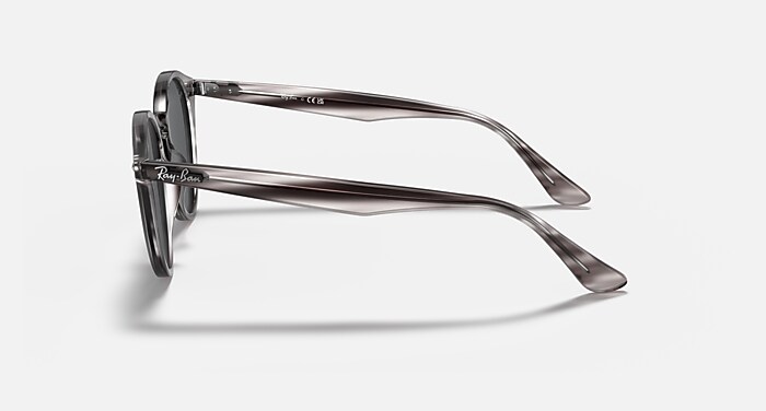 Ray-Ban RB2180 Grey Havana Sunglasses – Brand New w/ Case RB2180 Sunglasses in Striped Grey Havana and Grey Classic  main image 3