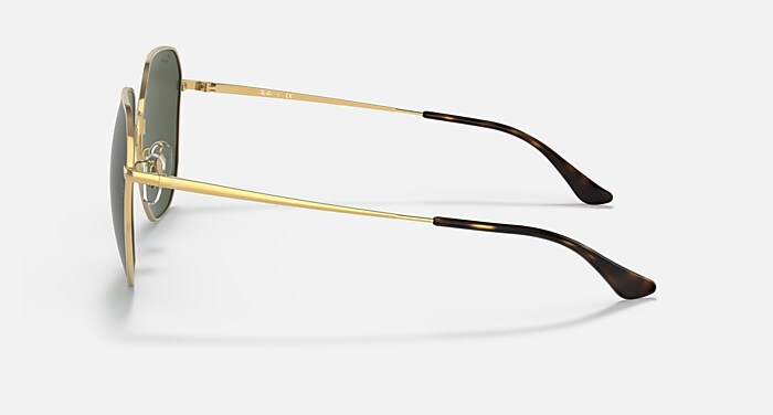 RB3680D Sunglasses in Arista Gold and G-15 Green - RB3680D | Ray-Ban®