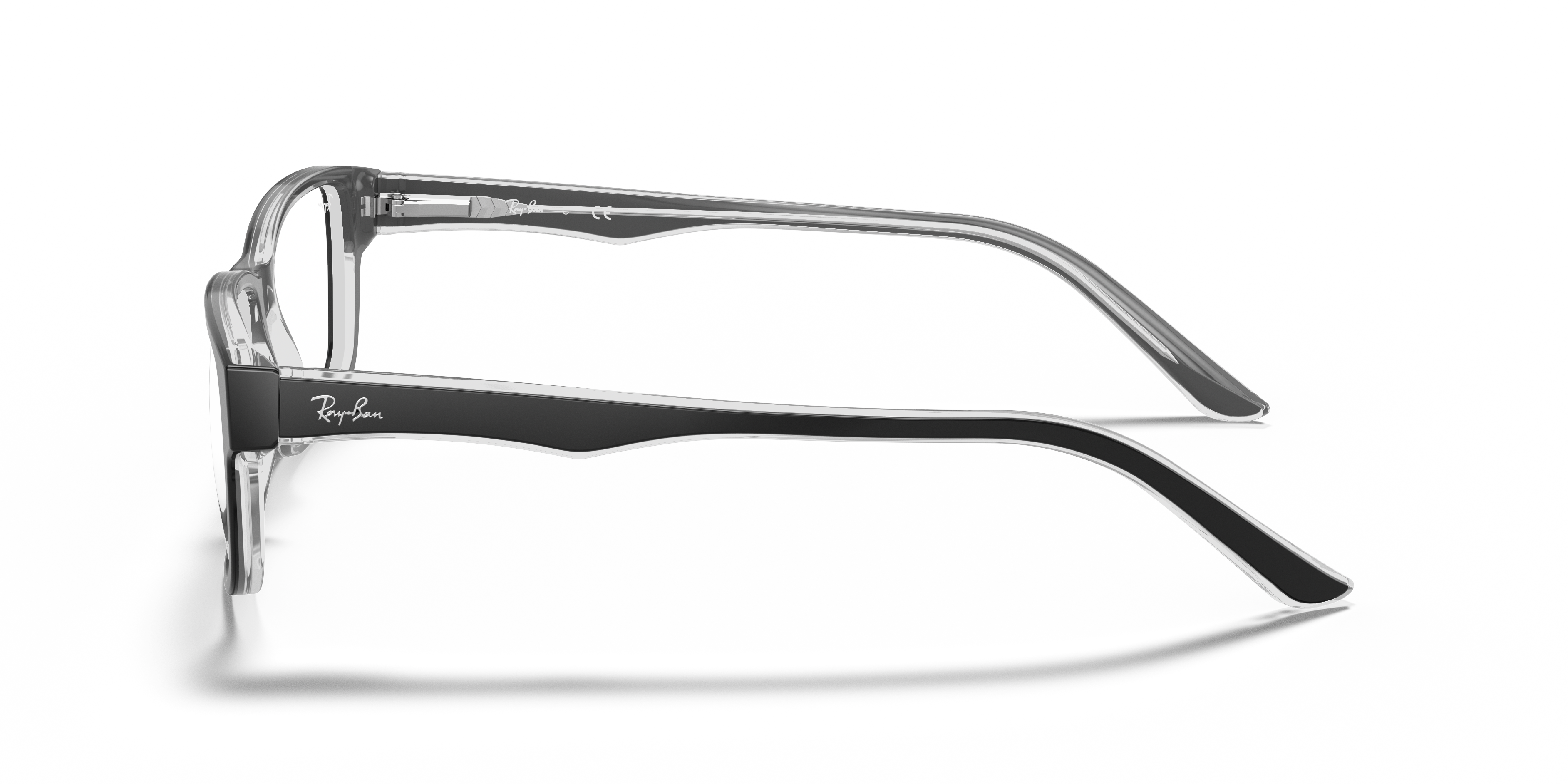 RB5245 OPTICS brillen met Zwart op transparant montuur - RB5245 | Ray-Ban®  NL