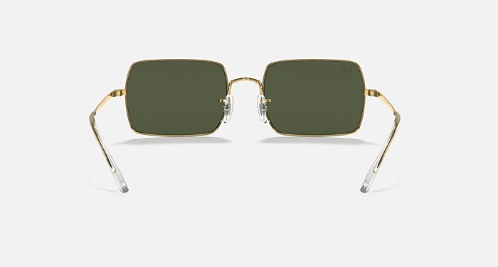 RECTANGLE 1969 Sunglasses in Gold and G-15 Green - RB1969 | Ray 