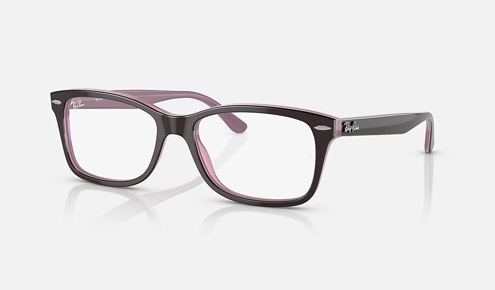 RB5428 OPTICS Eyeglasses with Brown On Pink Frame - RB5428