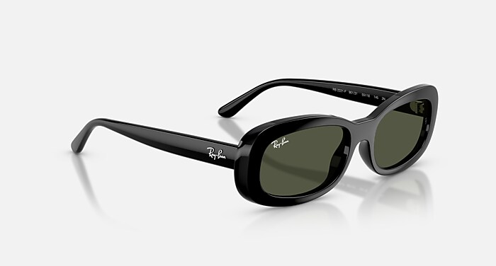 RB2221 Sunglasses in Black and Green - RB2221F | Ray-Ban® US