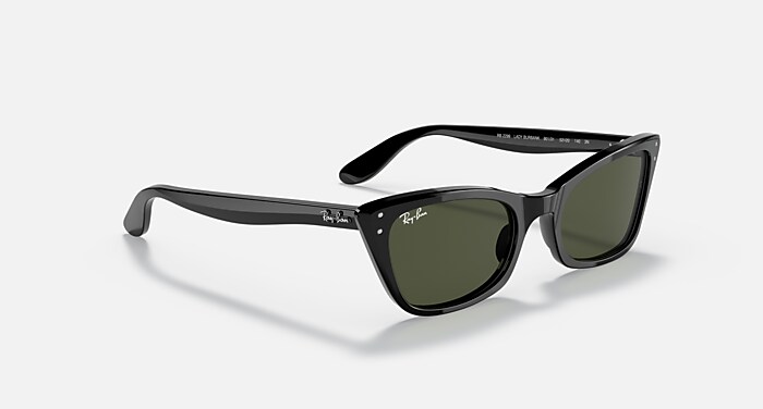 LADY BURBANK Sunglasses in Black and Green - RB2299 | Ray  display picture 1