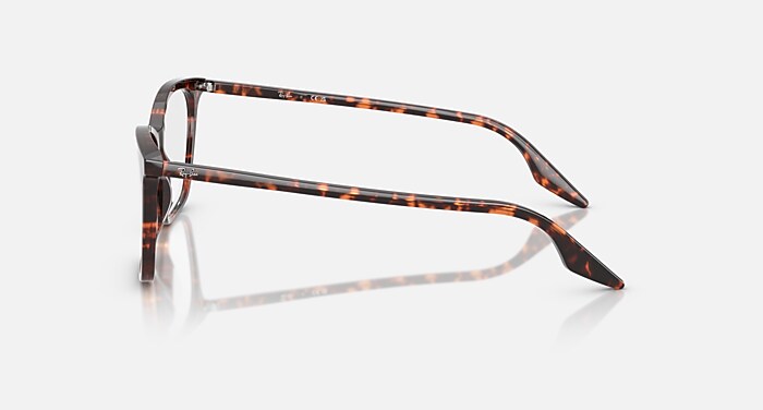 Ray-Ban Eyeglasses Woman Rb5422 Optics Prescription - Red & Pink Frame Clear Lenses 54-16 Polarized