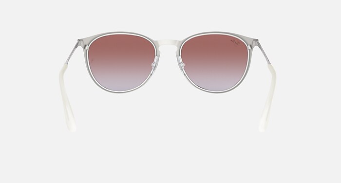 ERIKA METAL Sunglasses in Silver and Violet Gradient - RB3539