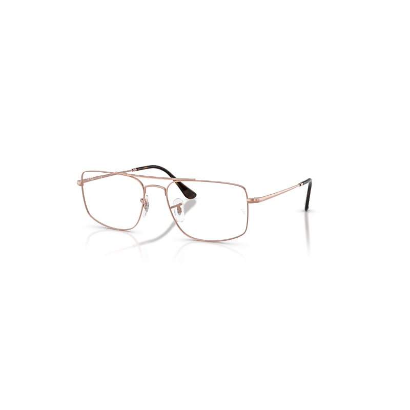 Ray-Ban Eyeglasses  Explorer Iii Optics - Copper Frame Clear Lenses Polarized 56-18, RB6579